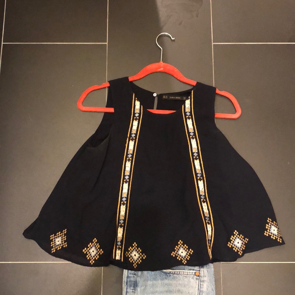 Zara fun basic top!